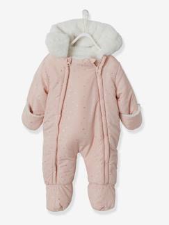 Babymode-Baby Winter-Overall mit Recycling-Polyester, gefüttert