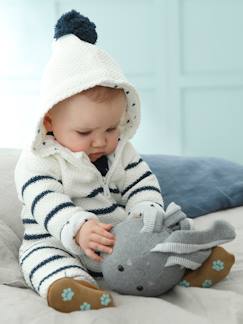 Babymode-Jumpsuits & Latzhosen-Gefütterter Strickoverall für Neugeborene