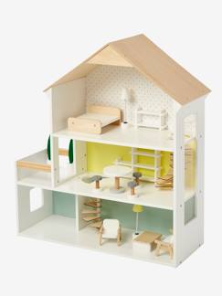 Puppenhaus aus Holz FSC® -  - [numero-image]