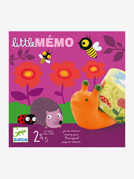 Kinder Gedächtnis-Spiel „Little Memo' DJECO - mehrfarbig - 2