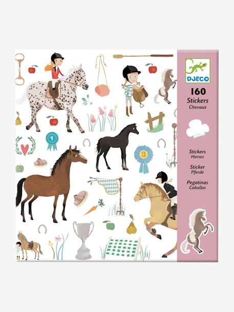 Sticker-Set „Pferde“, 160-teilig DJECO - mehrfarbig - 1