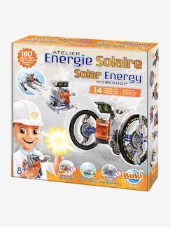 Spielzeug-Lernspielzeug-Lesen, Schreiben, Zählen & Uhr lesen-Kinder Experimentier-Set Solarenergie BUKI