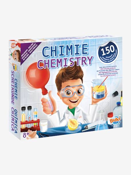Kinder Chemiekasten, 150 Experimente BUKI - mehrfarbig - 1