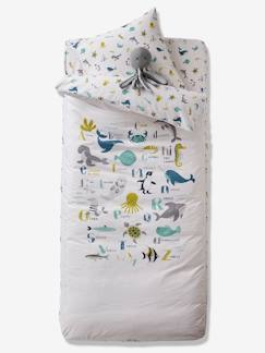 Dekoration & Bettwäsche-Kinderbettwäsche-Bettwäsche-Kinder Schlafsack-Set OZEAN ohne Innendecke Oeko-Tex