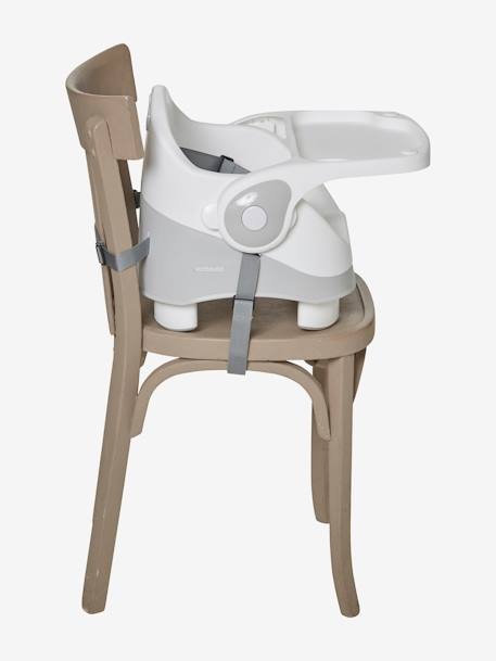 Kinder Stuhl-Sitzerhöhung - grau/weiß - 4