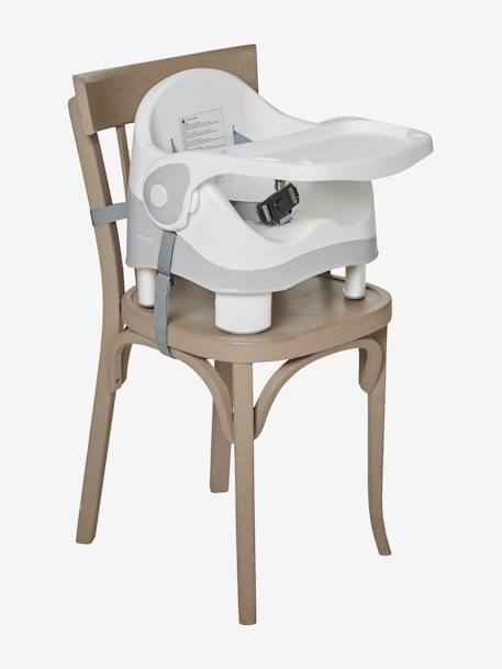 Kinder Stuhl-Sitzerhöhung - grau/weiß - 1