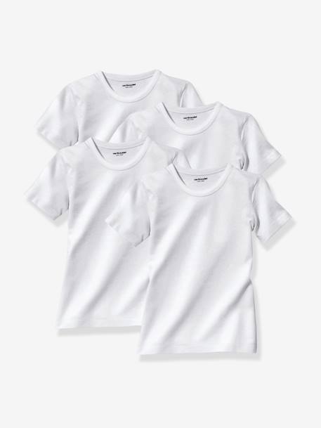 4er-Pack Kinder T-Shirts BASIC Oeko-Tex - weiß - 2