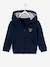 Jungen Baby Kapuzensweatjacke - nachtblau - 1