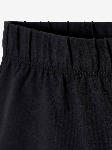 2er-Pack Mädchen Shortys Oeko-Tex - grau meliert+schwarz+weiß+zartrosa - 5