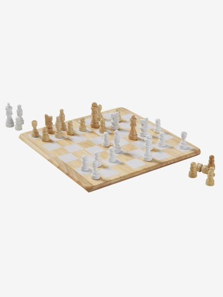 Kinder Schach-Spiel, Holz FSC® - mehrfarbig - 2