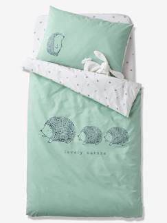 -Bio-Kollektion: Baby Bettbezug ohne Kissenbezug LOVELY NATURE, wendbar