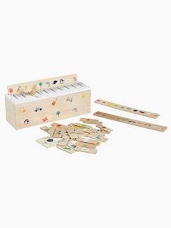Spielzeug-Gesellschaftsspiele-Kinder Sortier-Spiel mit Farben + Formen aus Holz FSC®