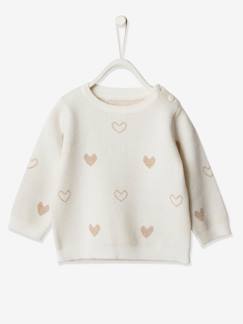 Babymode-Pullover, Strickjacken & Sweatshirts-Mädchen Baby Pullover, Jacquard-Herzen