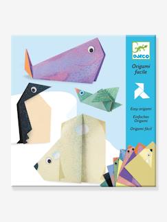 Spielzeug-Kreativität-Sticker, Collagen & Knetmasse-Einfaches Origami DJECO