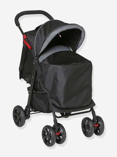 Kombi-Kinderwagen PRIMACITY + Babyschale PRIMASIT - schwarz/grau - 3