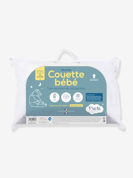 Baby Sommer-Bettdecke, Sanitized-Ausrüstung* P'TIT LIT, 75 x 120 cm - weiß - 4