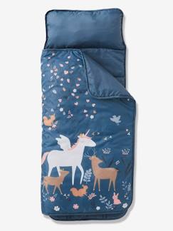 Dekoration & Bettwäsche-Kinderbettwäsche-Schlafsäcke-Kinder Schlafsack mit integriertem Kissen MÄRCHENWALD