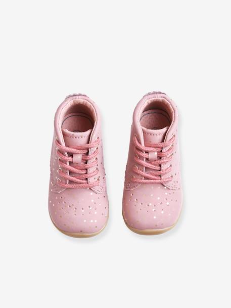 Mädchen Baby Lauflern-Boots - rosa - 4