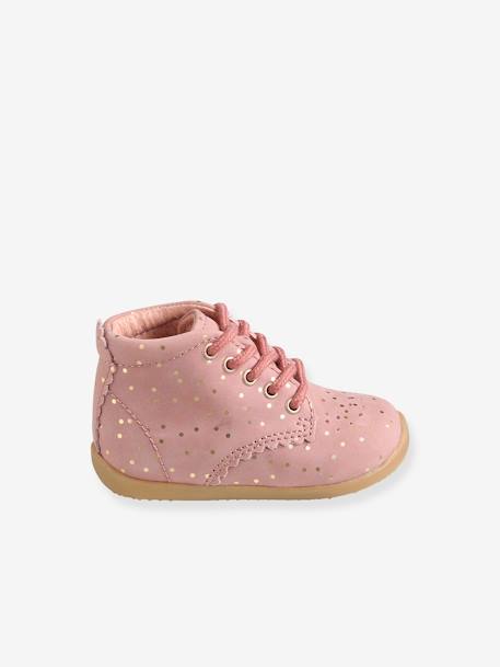 Mädchen Baby Lauflern-Boots - rosa - 2