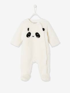 -Baby Overall Panda oder Maus, Webpelz Oeko-Tex