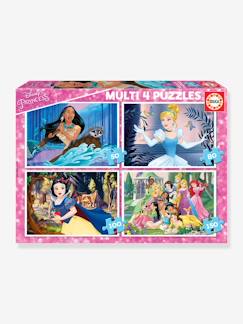 Spielzeug-4er-Set Puzzles, 50-150 Teile Disney PRINZESSINNEN EDUCA