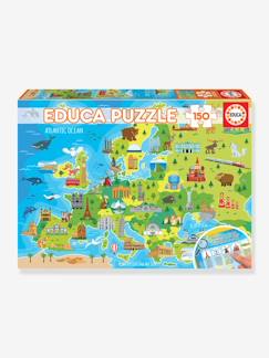Spielzeug-Puzzle mit Europakarte, 150 Teile EDUCA