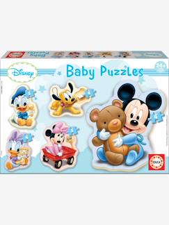 Spielzeug-5er-Set Puzzles, 3-5 Teile Disney MICKY MAUS EDUCA