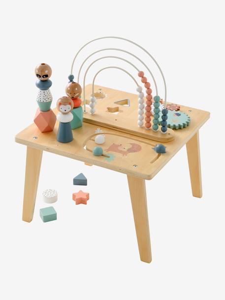 Kinder Spieltisch REGENBOGEN, Holz FSC® - mehrfarbig - 3