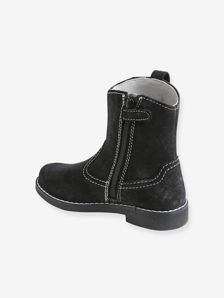 Hohe Mädchen Boots - schwarz - 3