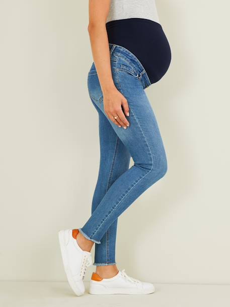 7/8 Slim-Fit-Jeans für die Schwangerschaft - blue stone - 4