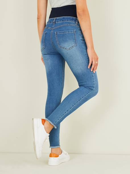 7/8 Slim-Fit-Jeans für die Schwangerschaft - blue stone - 3