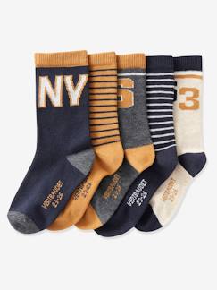 Jungenkleidung-Unterwäsche & Socken-Socken-5er-Pack Jungen Socken, College-Style Oeko Tex®