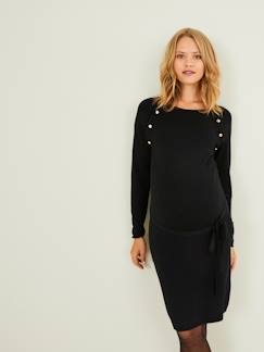 Umstandsmode-Umstandskleider-Strickkleid für Schwangerschaft & Stillzeit Oeko-Tex