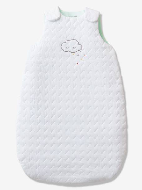 Bio-Kollektion: Baby Winterschlafsack WOLKE für Frühchen & Neugeborene - weiß - 1