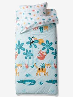 Dekoration & Bettwäsche-Kinderbettwäsche-Kinder Schlafsack-Set SAVANNENPARTY mit Innendecke
