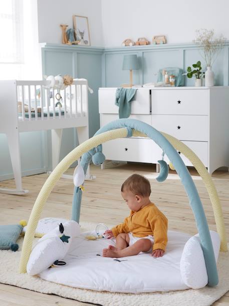 Baby Activity-Decke mit Spielbögen „Minzcocktail“ - mehrfarbig - 1