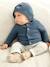 Baby Sweathose für Neugeborene - hellgrau meliert+nachtblau - 1
