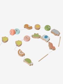 Spielzeug-Kreativität-Perlen, Mode & Kreativ-Sets-Baby Fädel-Set mit Holztieren FSC®