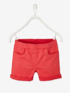 Maedchenkleidung-Mädchen Shorts, Makrameespitze BASIC