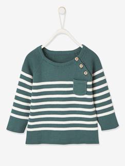 Babymode-Pullover, Strickjacken & Sweatshirts-Pullover-Baby Pullover, Streifen Oeko-Tex®