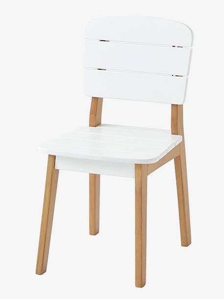 Kinder Stuhl TROPICOOL, Sitzhöhe 30 cm - mint/natur+weiß/natur - 7