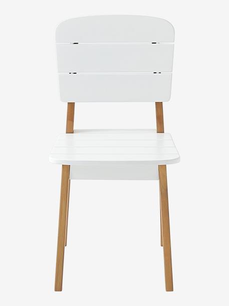 Kinder Stuhl TROPICOOL, Sitzhöhe 30 cm - mint/natur+weiß/natur - 8