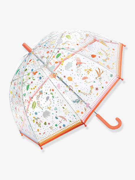 Transparenter Kinder Regenschirm KLEINE FREUDEN DJECO - transparent/mehrfarbig bedruck - 1