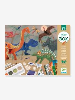 Spielzeug-Kreativität-Tafeln, Malen & Zeichnen-Kinder Kreativ-Set DINO BOX DJECO