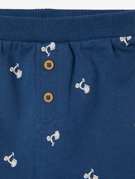 2er-Pack Baby Shorts Oeko-Tex® - senfgelb+marine bedruckt - 5