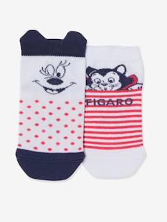 Maedchenkleidung-Unterwäsche, Socken, Strumpfhosen-Socken-2er-Pack Kinder Socken Disney MINNIE MAUS