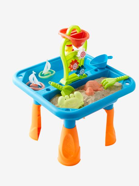 Kinder Sand- und Wasser-Spieltisch, Outdoorspieltisch - mehrfarbig - 7