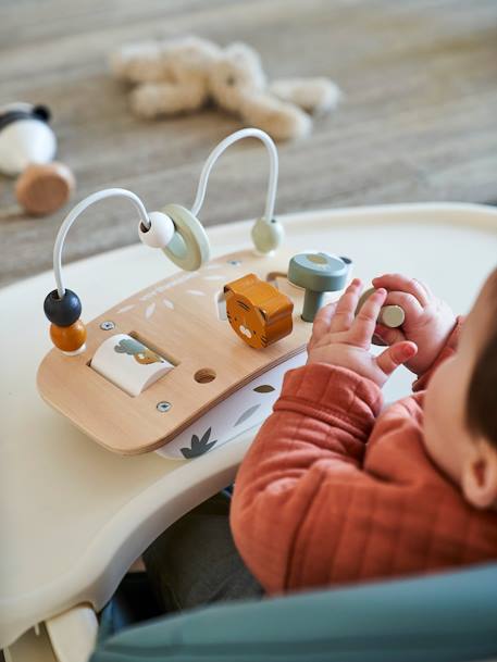 Baby Mini-Spieltisch, Holz FSC® - mehrfarbig/kirsche+sonne+mehrfarbig/pandafreunde - 9