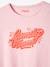 vertbaudet x Studio Jonesie: Damen T-Shirt FAMILY TEAM, Bio-Baumwolle - rosa - 4