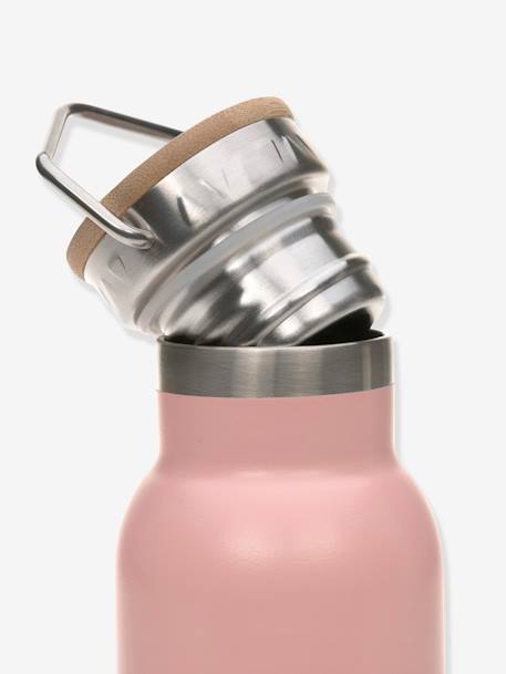 Kinder Thermo-Trinkflasche aus Edelstahl ADVENTURE LÄSSIG - grau+rosa - 5